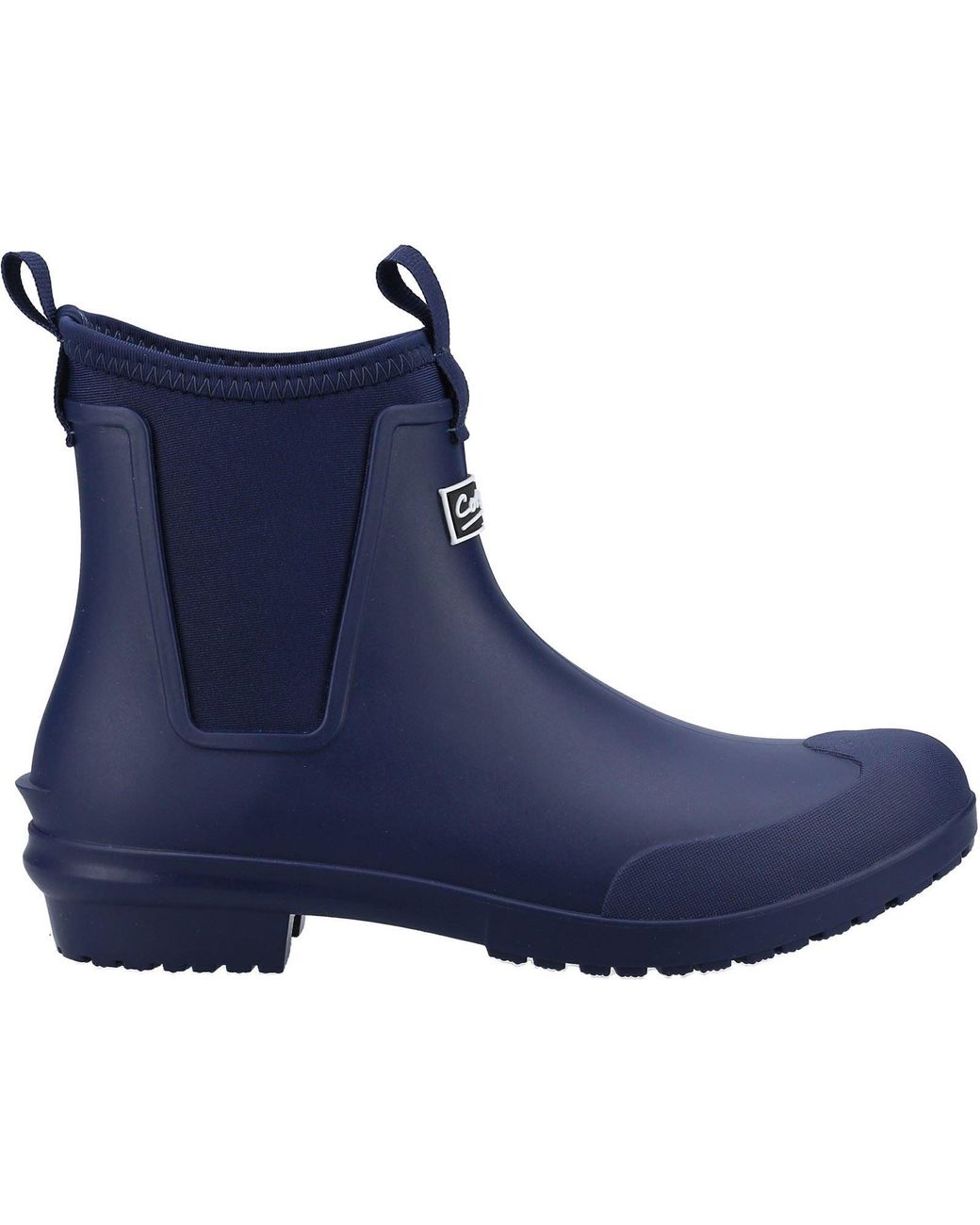 Cotswold Blue Grosvenor Synthetic Wellington Boots