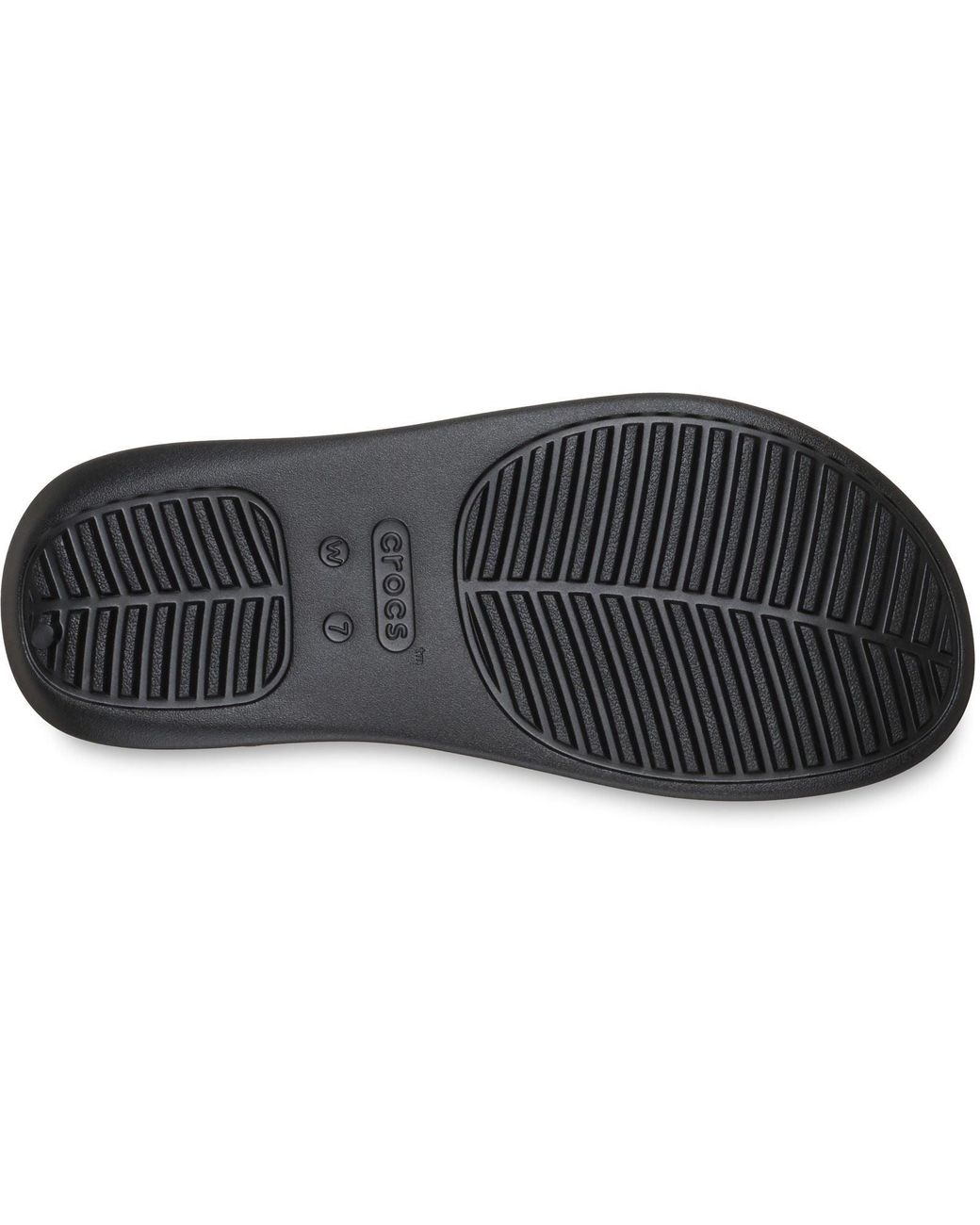 CROCSTM Black Getaway Triangle Eva Sandals