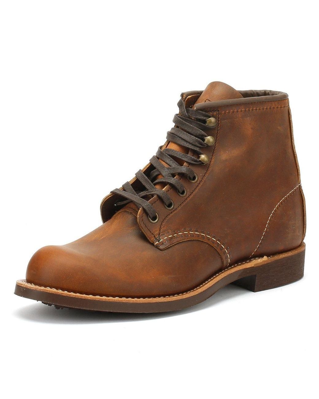 Red Wing Brown Wing 3343 Blacksmith Copper Boots for men