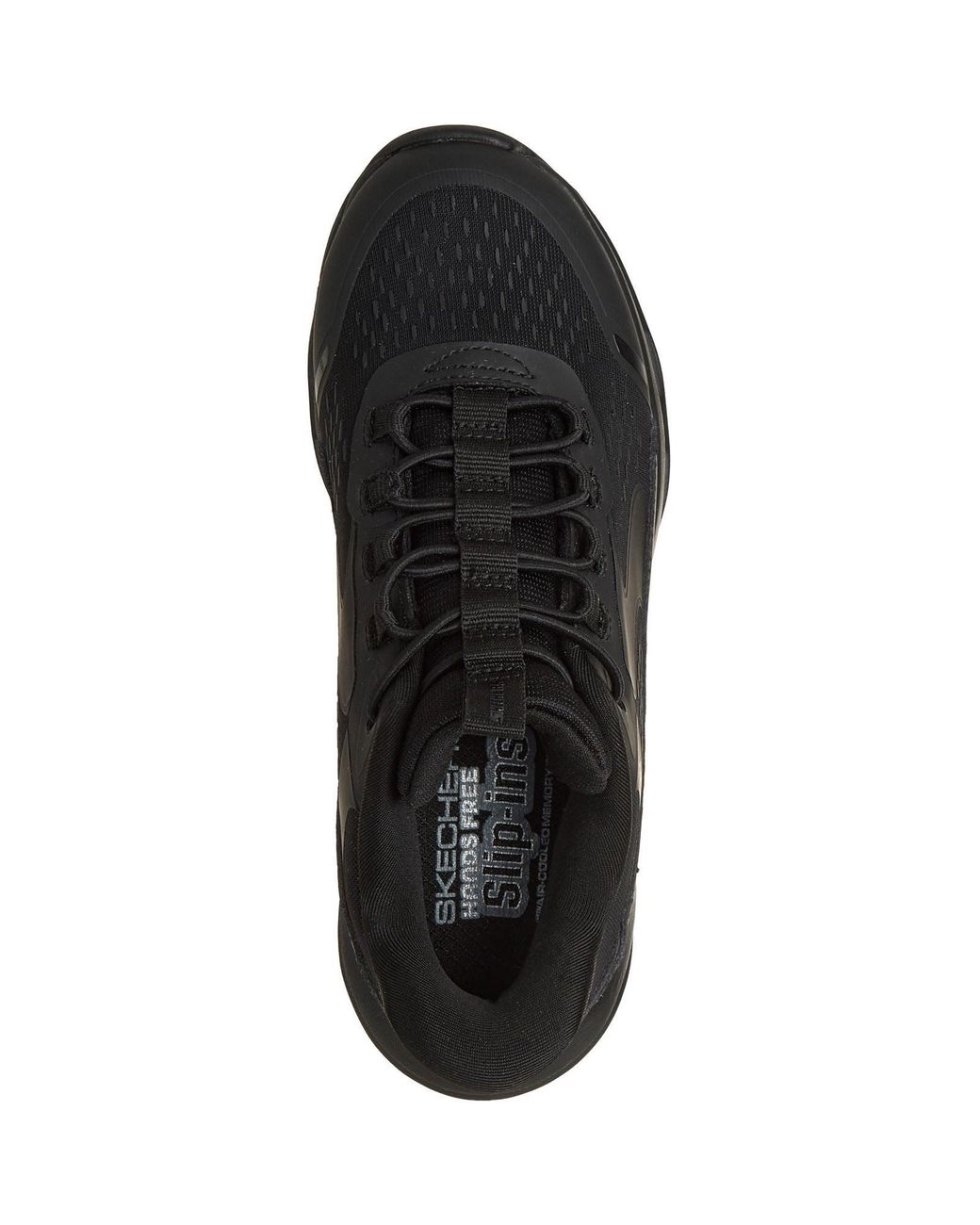 Skechers Black Glide Step Vista Lane Trainers