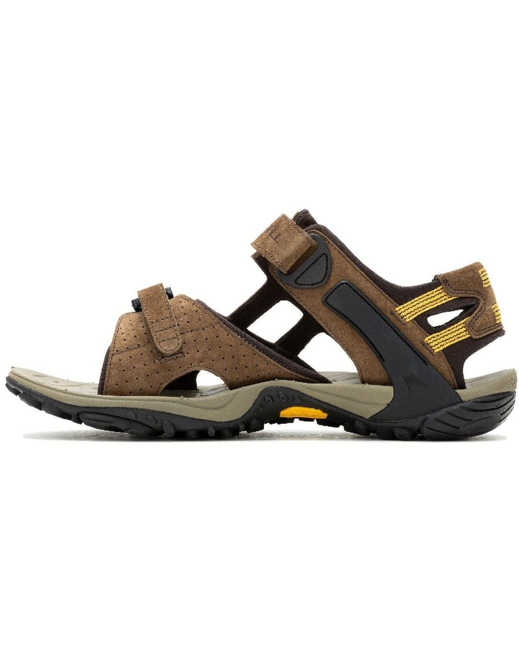 Merrell Brown Kahuna Iii Suede Espresso Sandals for men