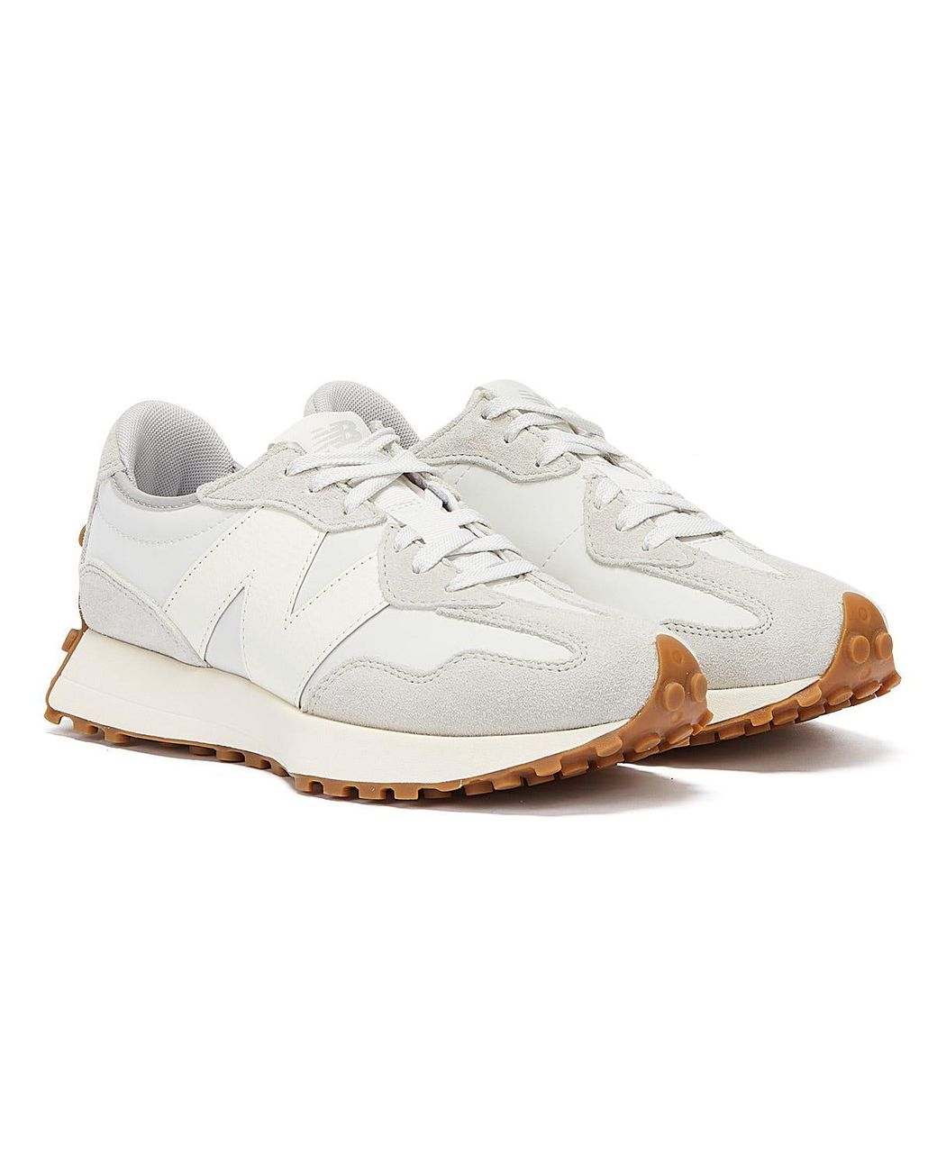 New Balance 327 Running Shoe (Women) - Linen/Sea Salt - Linen/Sea Salt / 5  / B