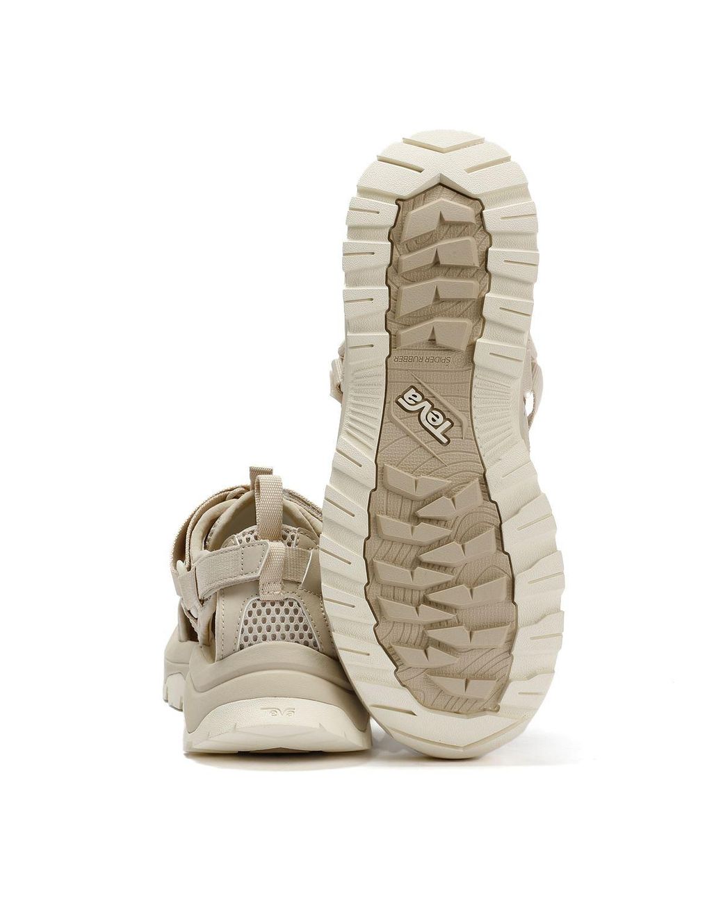Teva Black Hurricane Xlt3 Closed-Toe Oyster Sandals