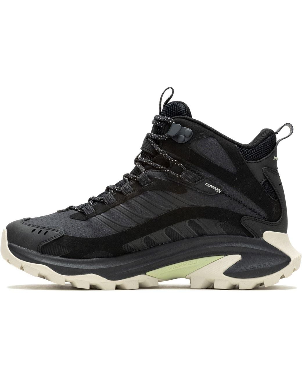 Merrell Black Moab Speed 2 Mid Gore-Tex Hiking Boots