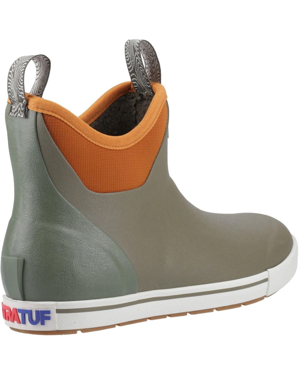 XtraTuf Brown Ankle Deck Camp Boot Rubber Wellington Boots