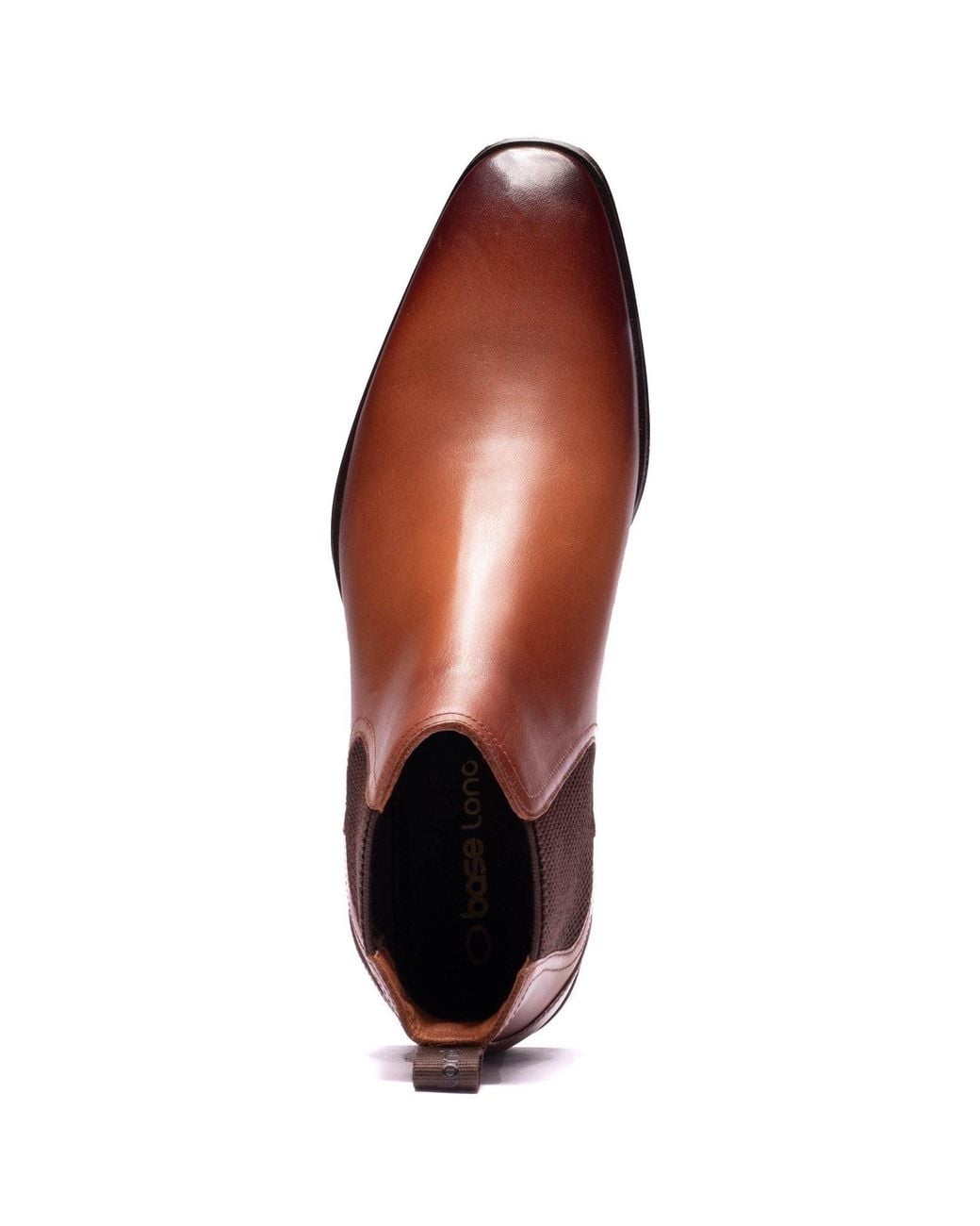 Base London Brown Ellison Leather Boots for men