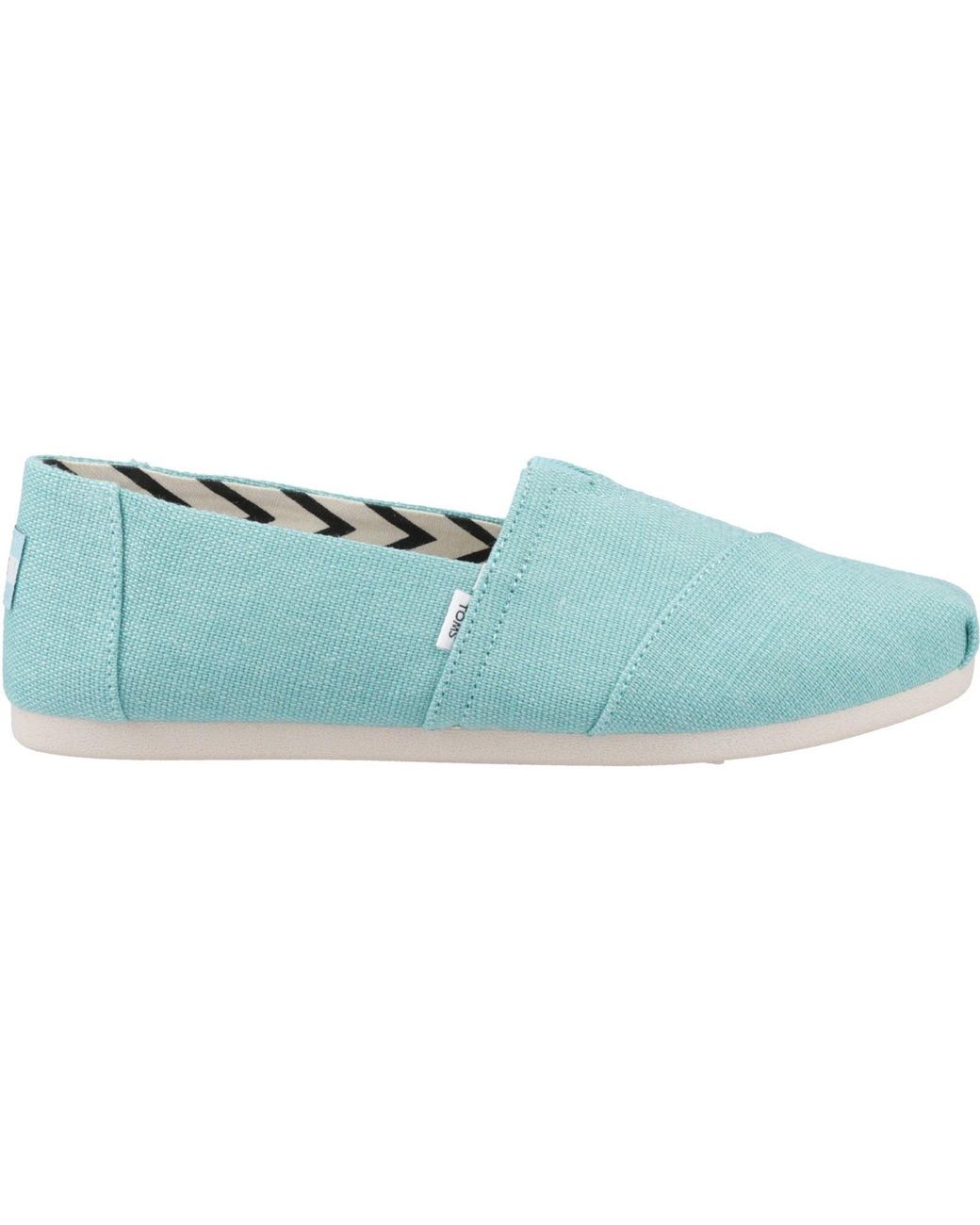 TOMS Blue Alpargata Classic Jute Aqua Espadrilles
