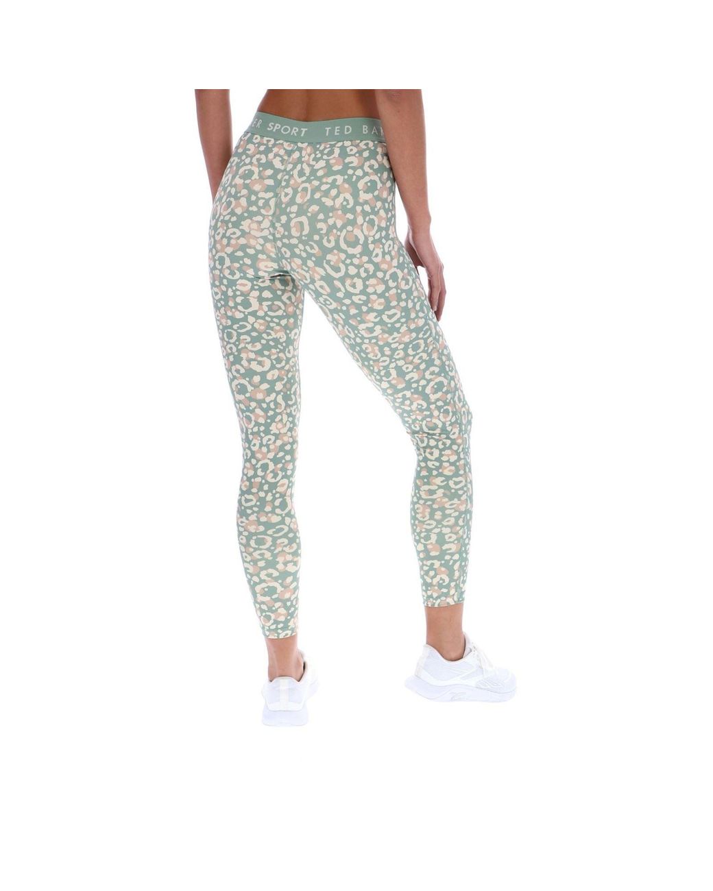 Ted Baker Green Apple Tbwls2636 Polyester Sports Leggings