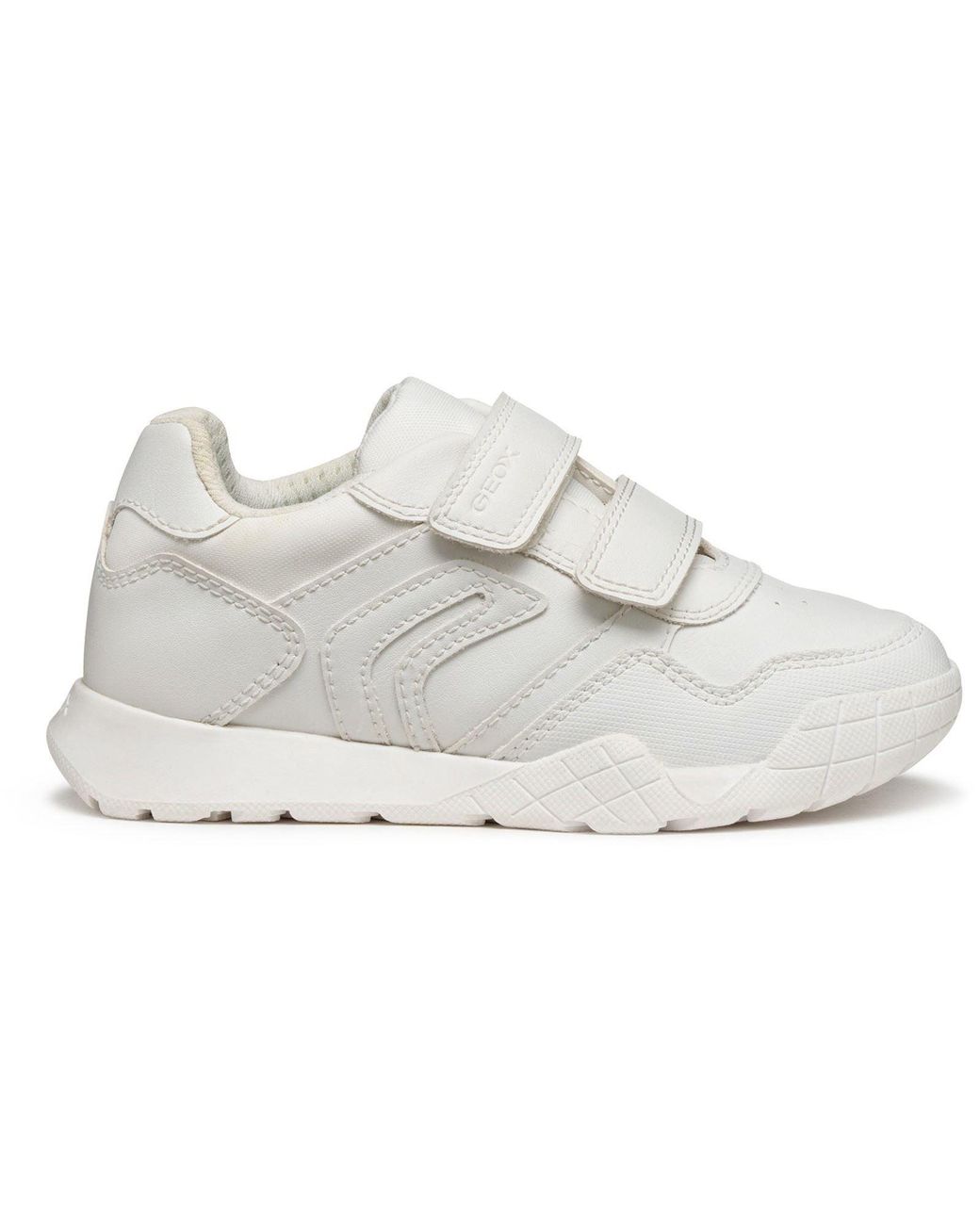 Geox White J Rann-E Trainers