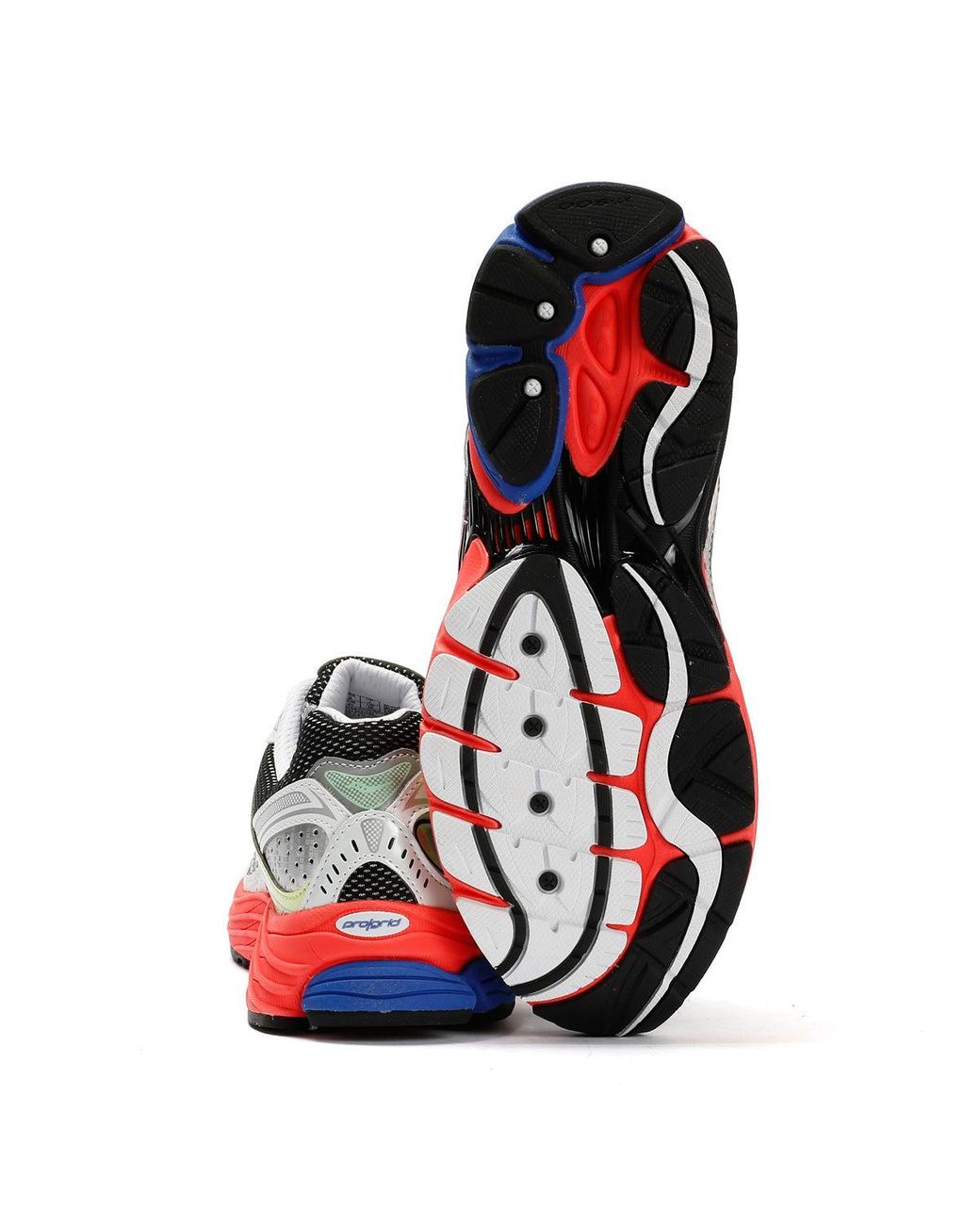 Saucony White Progrid Omni 9 Vizired/Multi Trainers for men