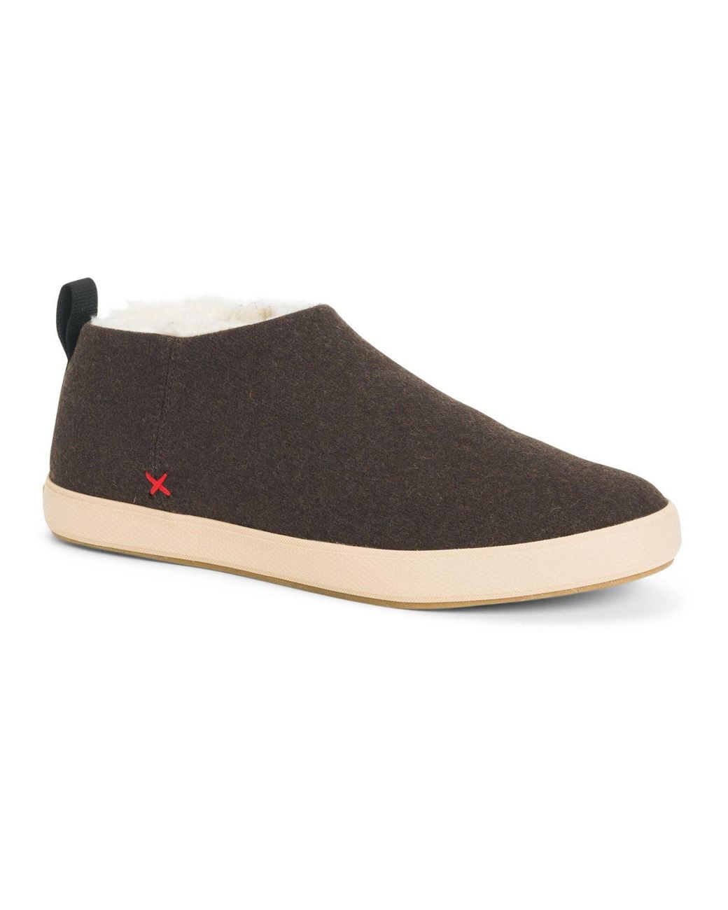 XtraTuf Gray Homer Wool Slippers
