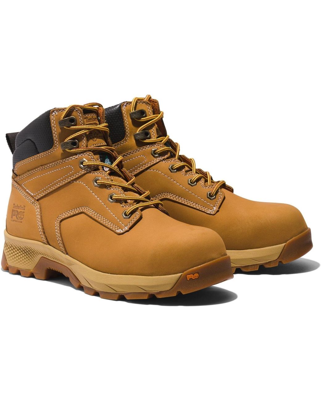 Timberland Brown Titan 6" Leather Wheat Safety Boots