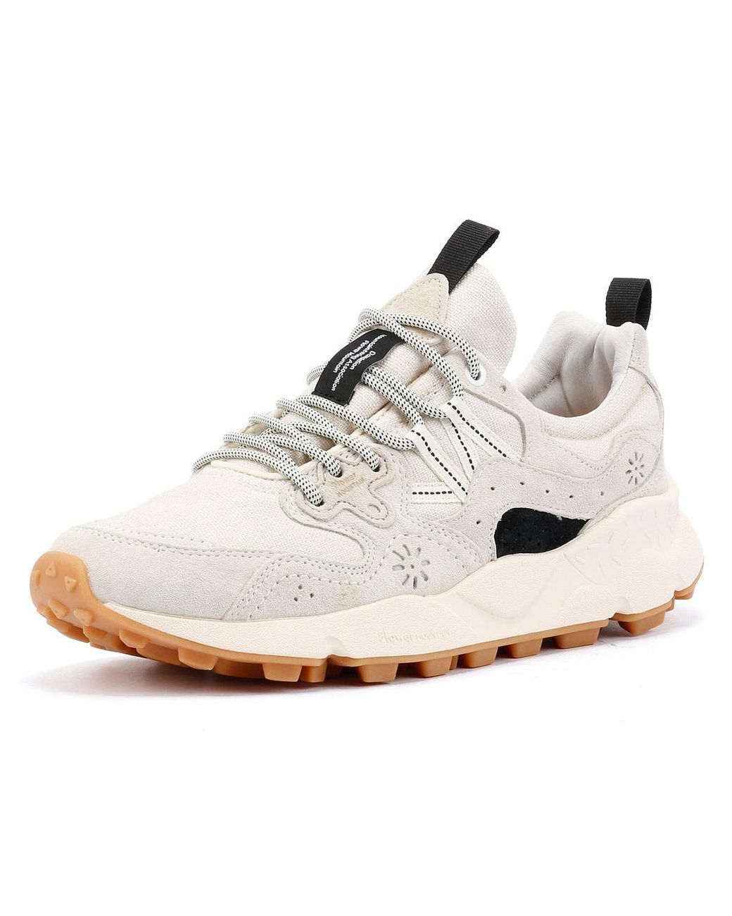 Flower Mountain White Yamano 3 Off Trainers