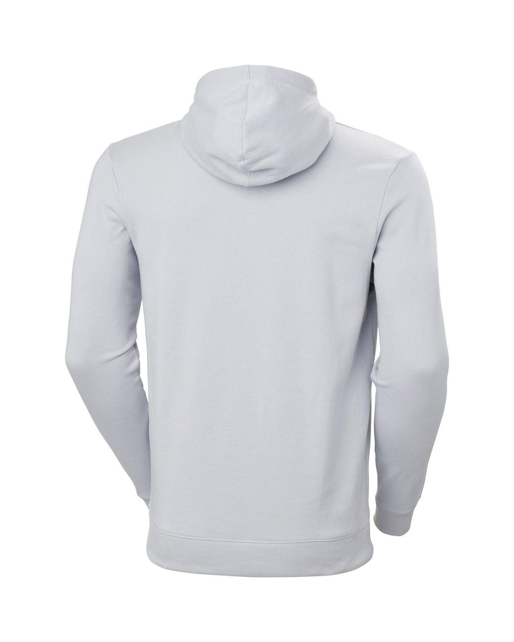 Helly Hansen Gray Classic Cotton Hooded Sweatshirt for men