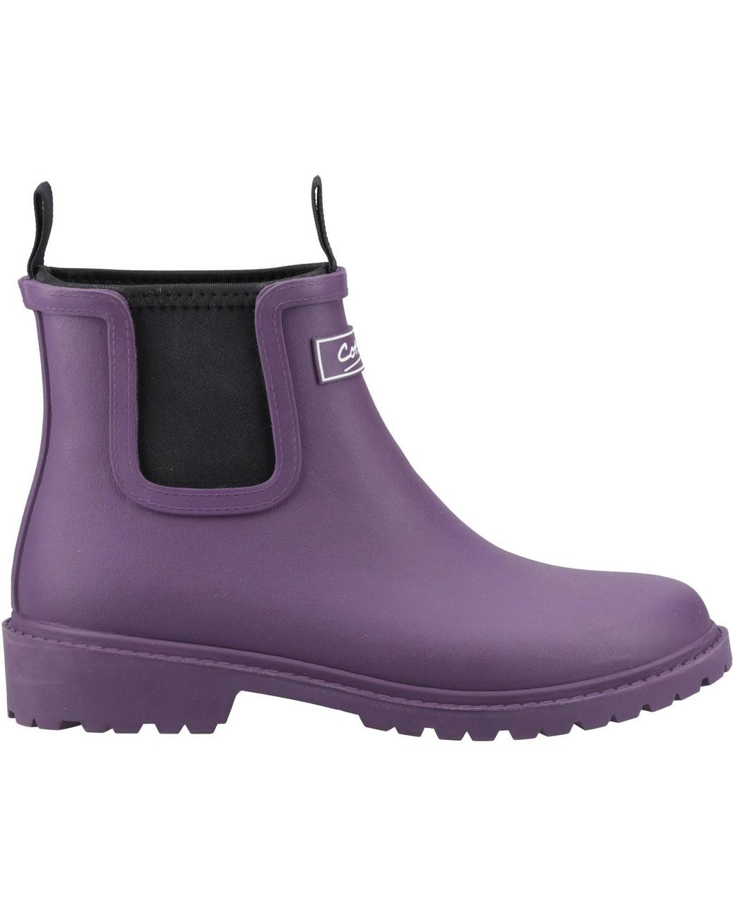 Cotswold Purple Barton Synthetic Wellington Boots