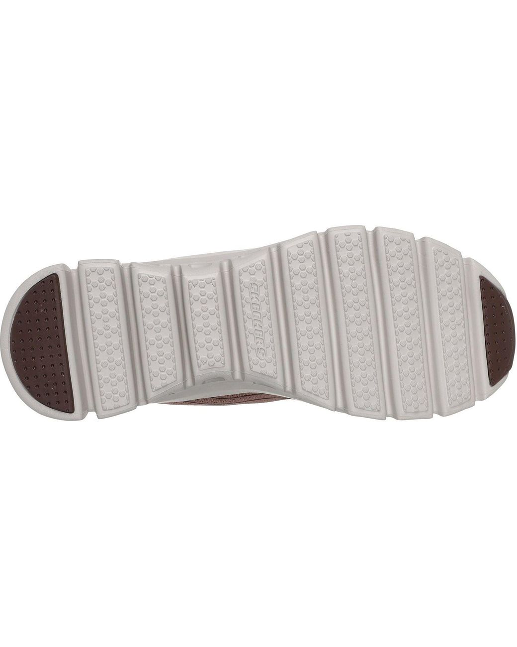 Skechers Purple Glide-Step Elevate Amaze Textile Trainers