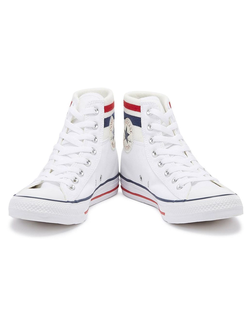 Converse 70s Meet 80s Chuck Taylor All Star Womens White Hi Trainers | Lyst  UK