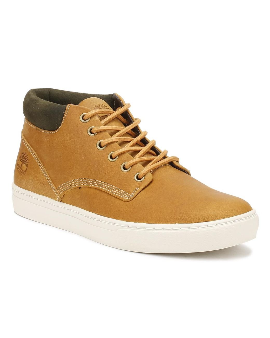 Timberland Mens Wheat Adventure 2.0 Cupsole Chukka Boots in Yellow for Men Lyst UK