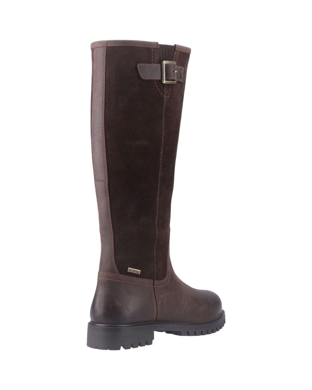Hunter Brown Canna Tall Leather Boots