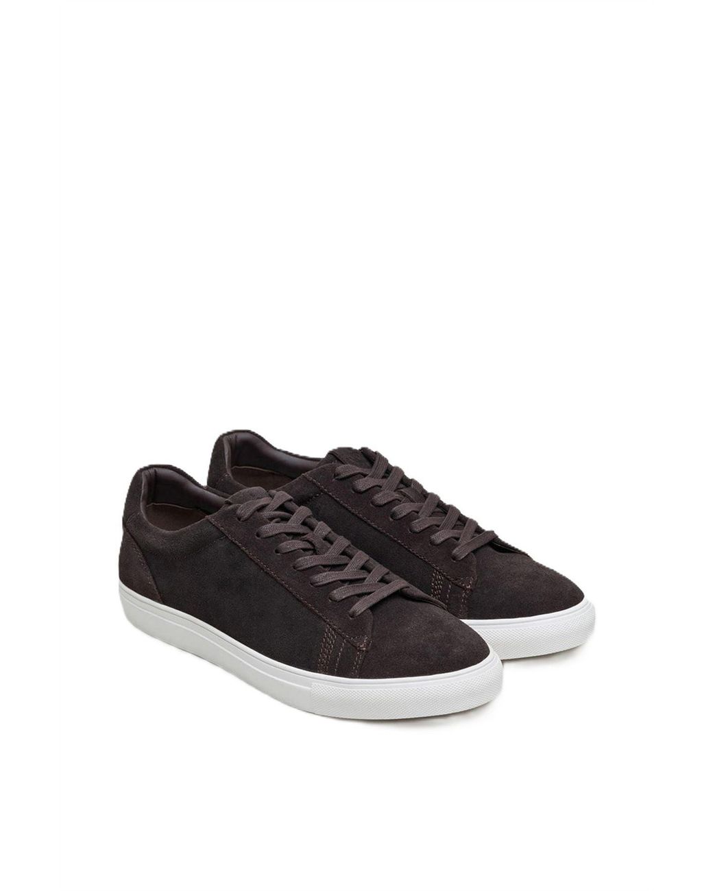 Antique Rogue Black Gibbs Suede Trainers for men