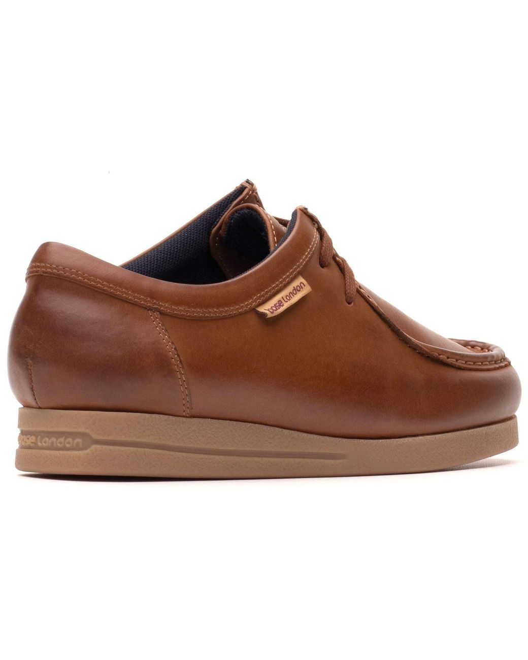 Base London Brown Koko Leather Moccasins Shoes for men
