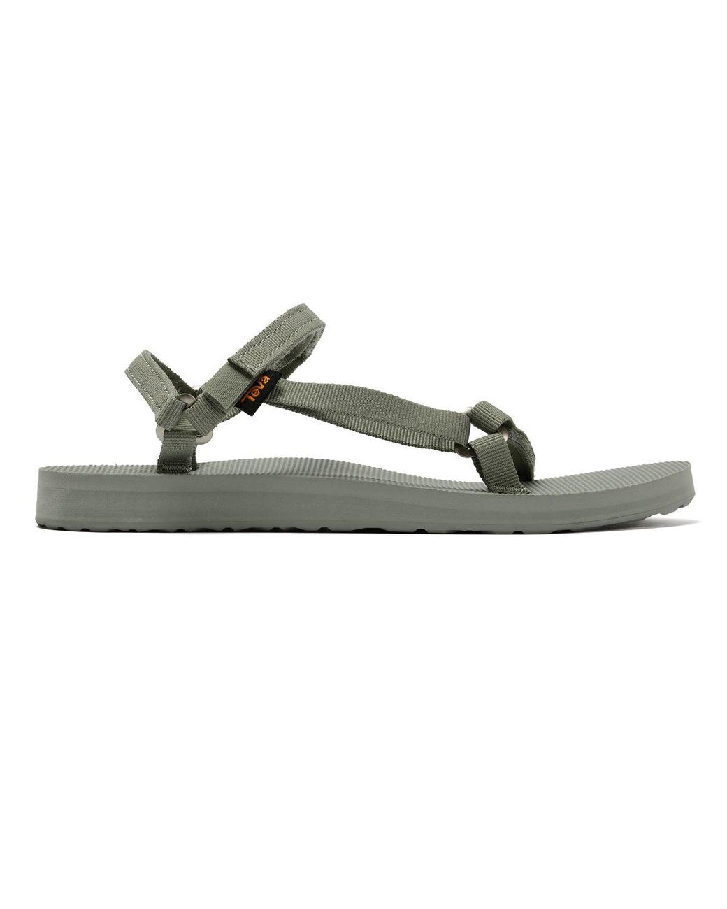 Teva Black Original Universal Slim Seagrass Sandals