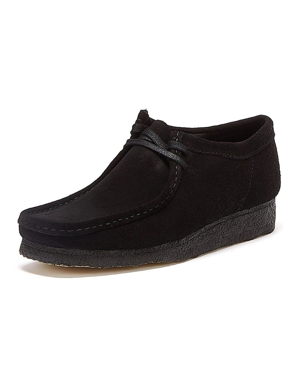 Clarks Black Wallabee Shoes for men