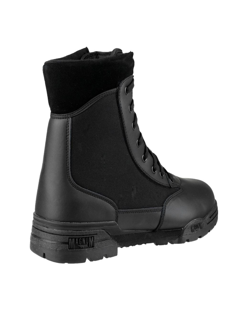 Magnum Black Classic Leather/Nylon Safety Boots