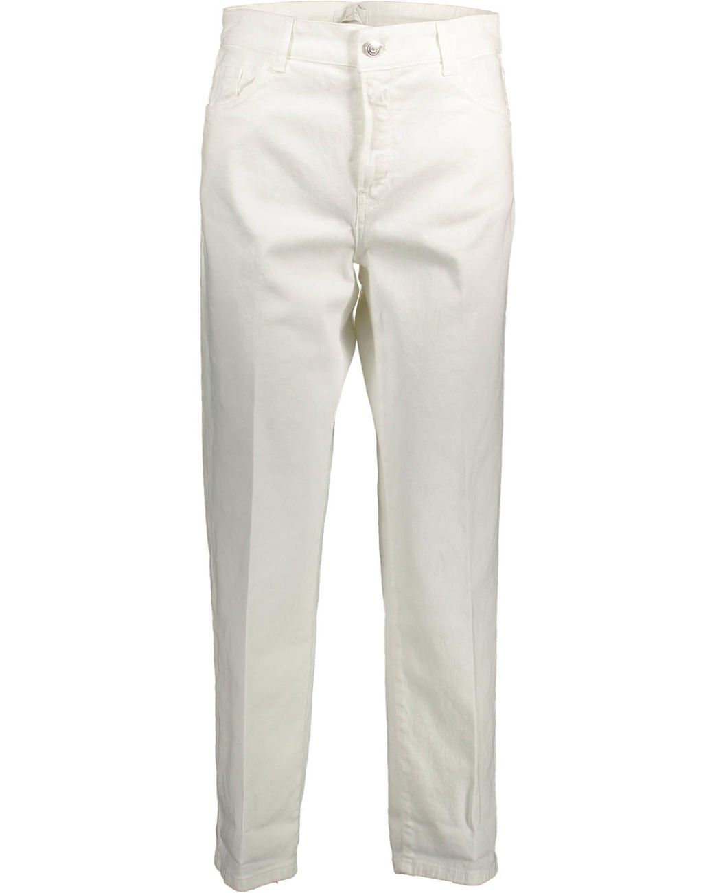 Kocca Cotton Jeans & Pant in White | Lyst