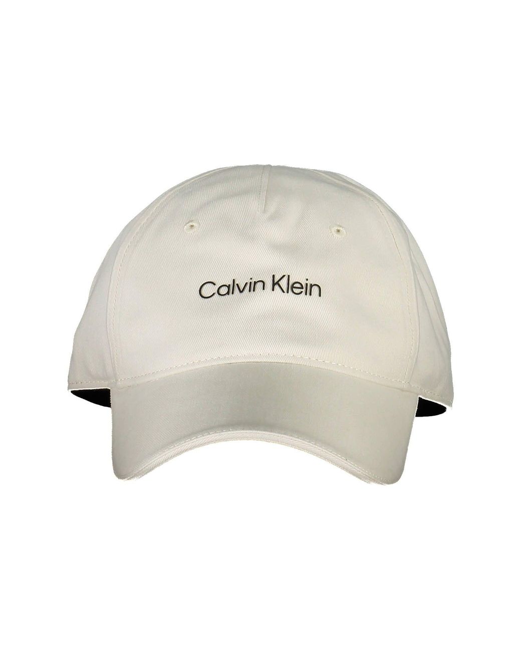 Calvin Klein Cotton Hats & Cap in Natural for Men Lyst