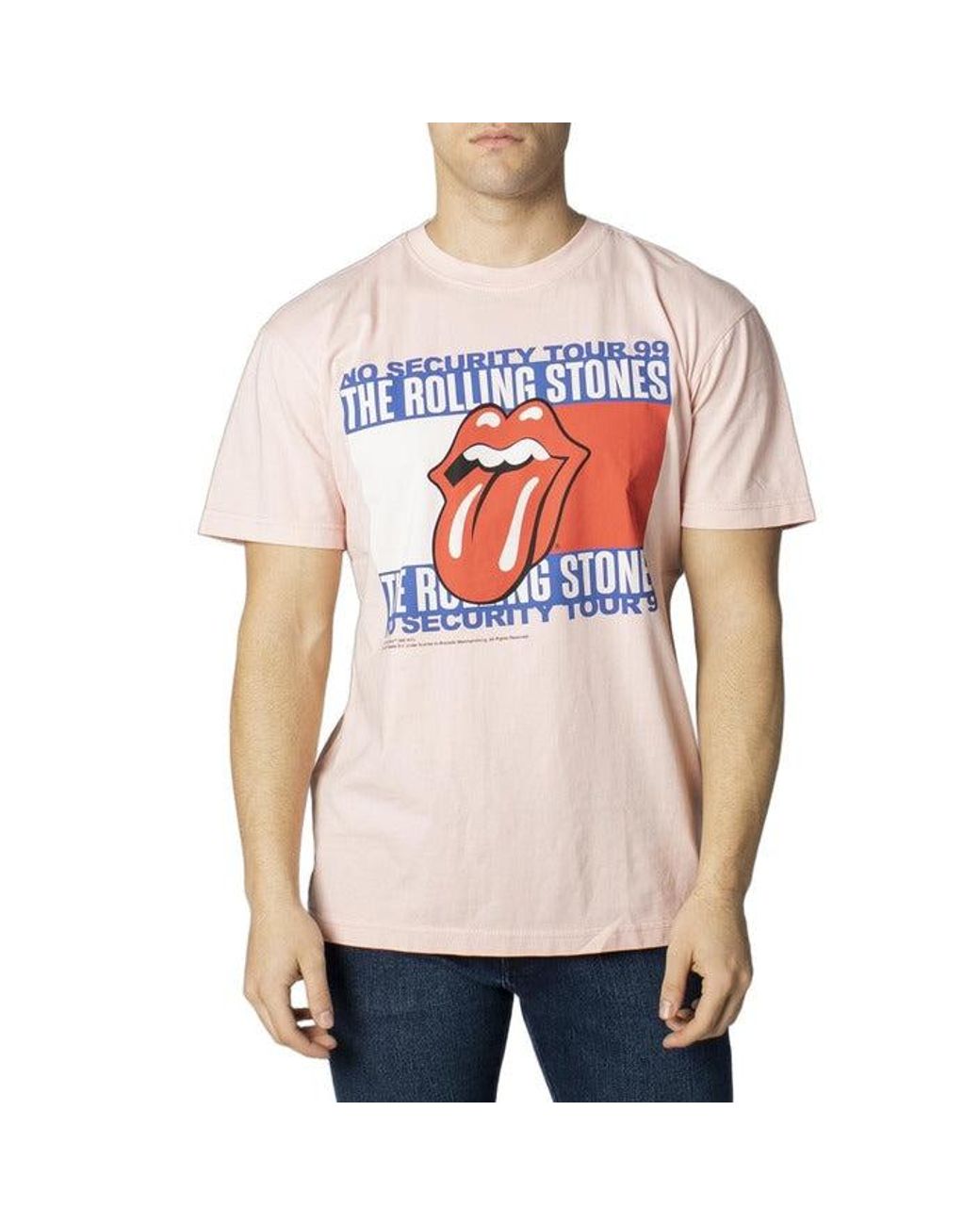 TOMMY HILFIGER JEANS T-shirt in Pink for Men | Lyst