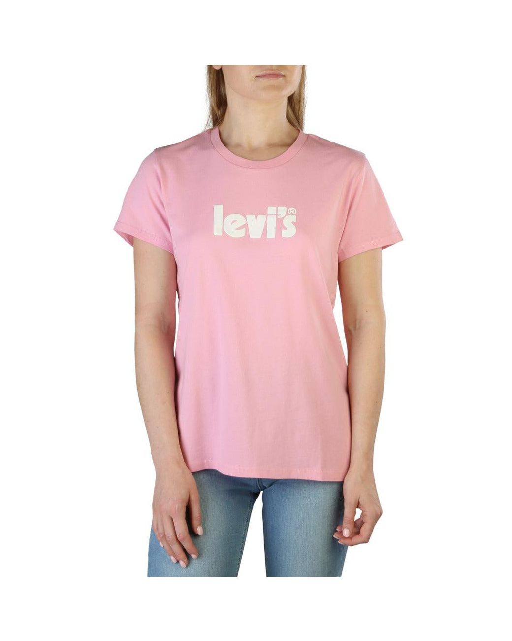 levis pink top