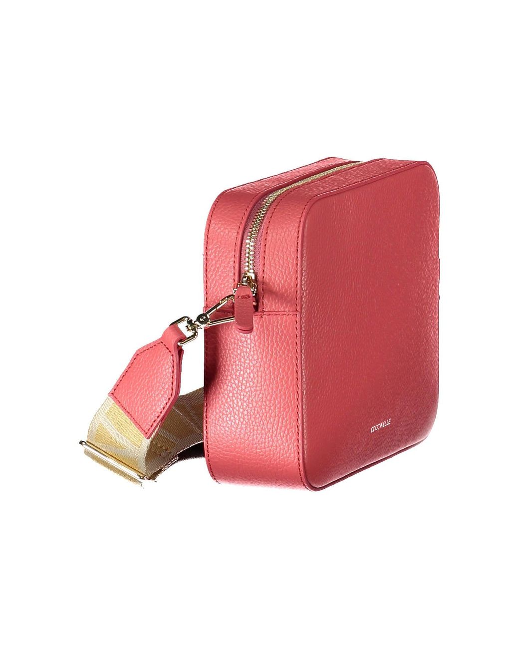 Coccinelle Leather Handbag in Pink | Lyst