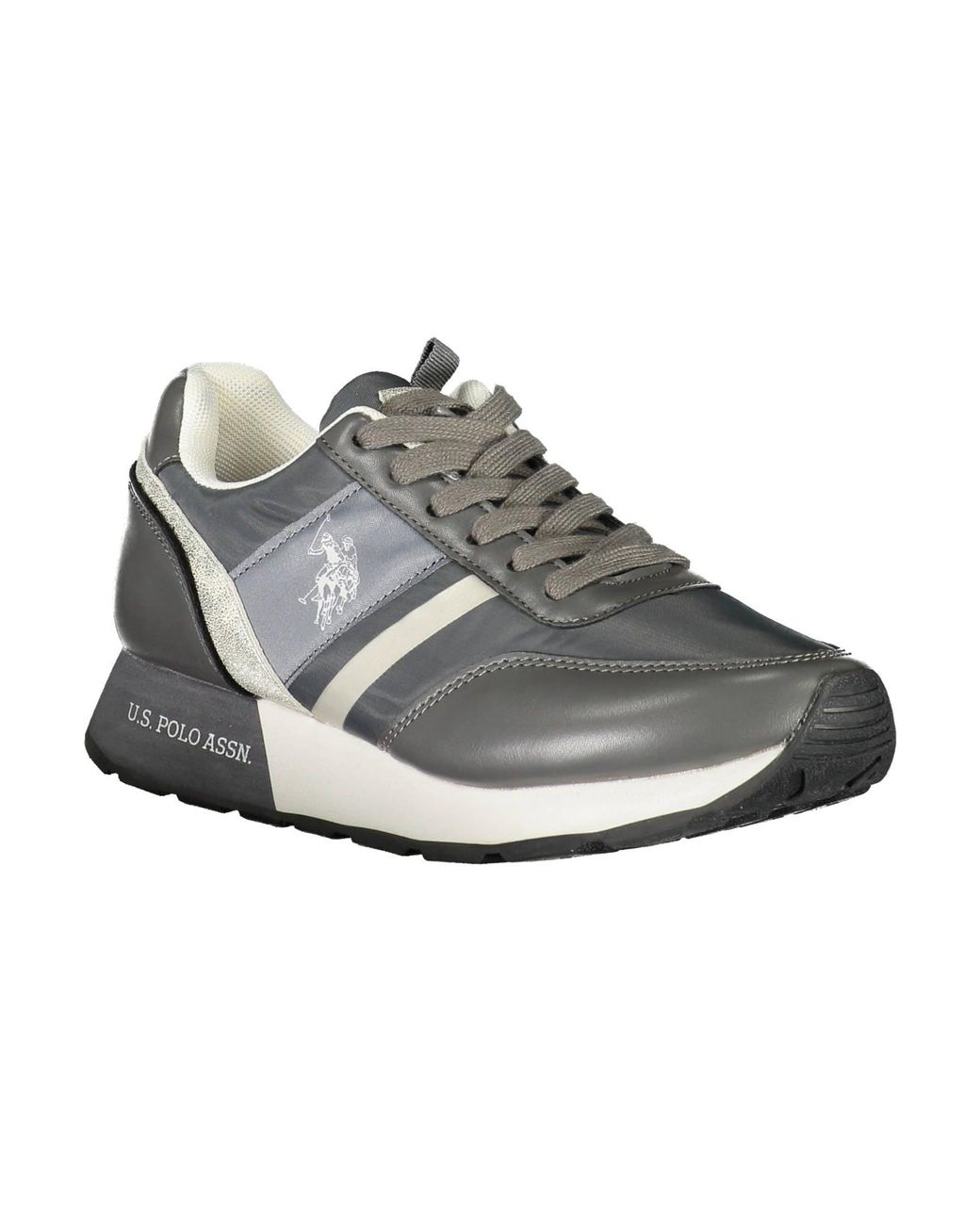 U.S. POLO ASSN. Polyester Sneaker in Gray | Lyst