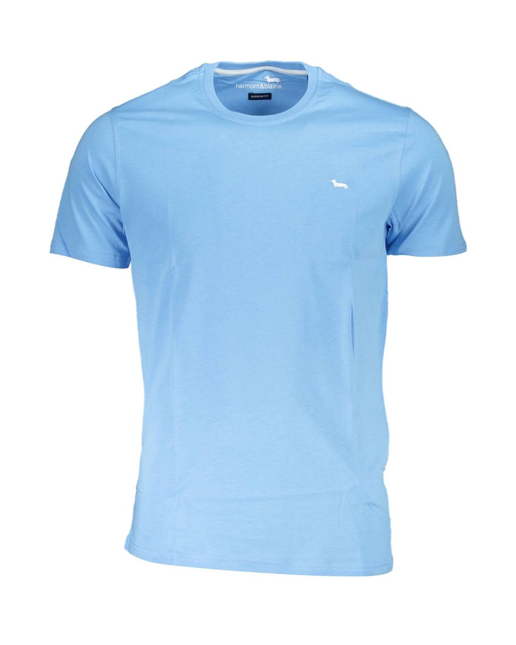 Harmont & Blaine Cotton T-shirt in Blue for Men | Lyst