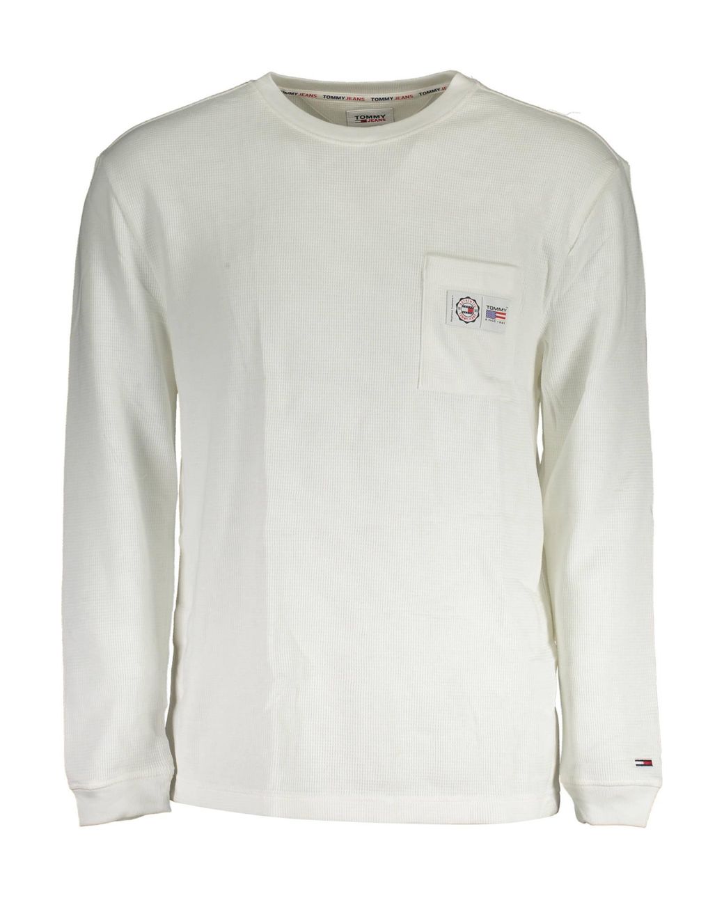 Tommy Hilfiger White Sweater for Men | Lyst