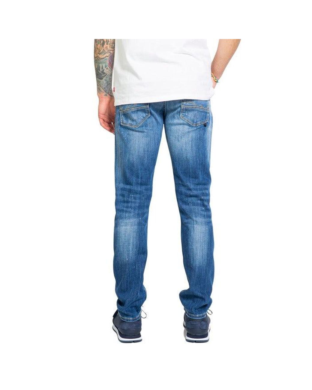 Uitmaken Associëren bladeren Jack & Jones Zipped And Buttoned Jeans in Blue for Men | Lyst