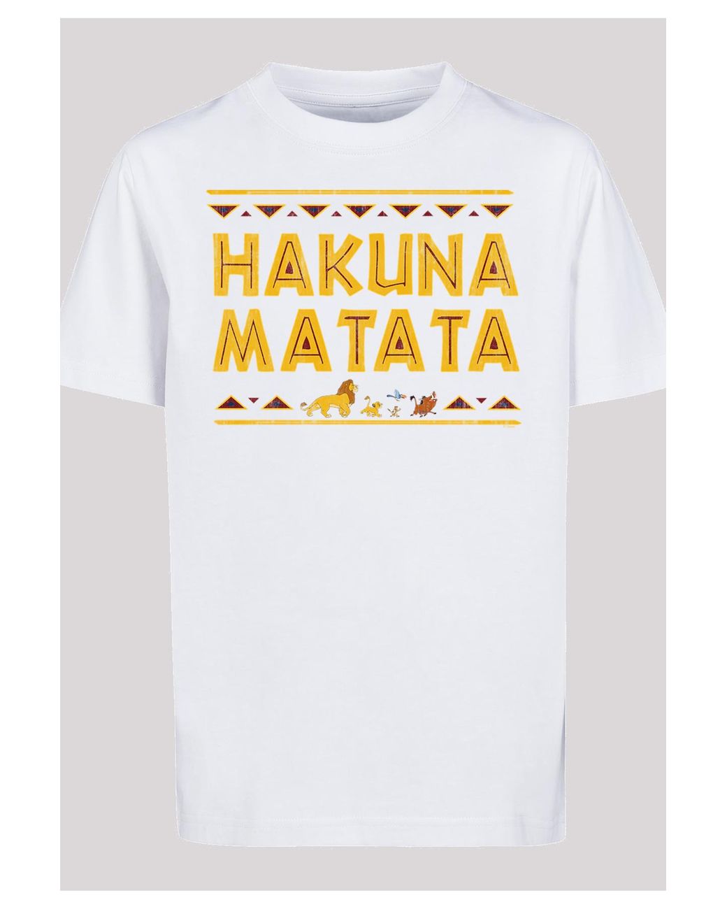 F4NT4STIC Kinder der könig der löwen hakuna matata mit kinder-basic-t-shirt  - 122–128 in Weiß | Lyst DE | T-Shirts