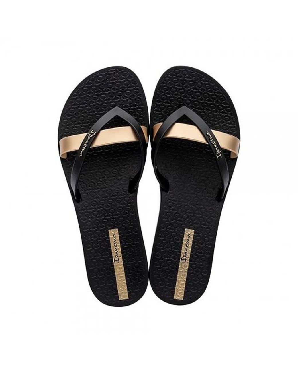 Ipanema Black Kirei Flip Flop