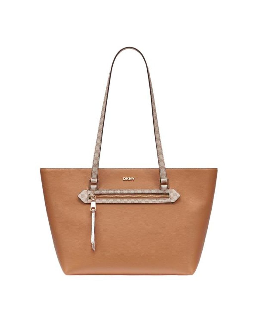 Borsa Tote Bryant Ave di DKNY in Brown