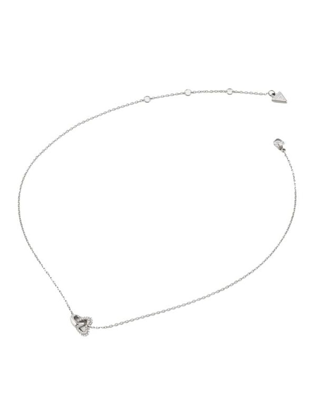 Collana Amata di Guess in Metallic
