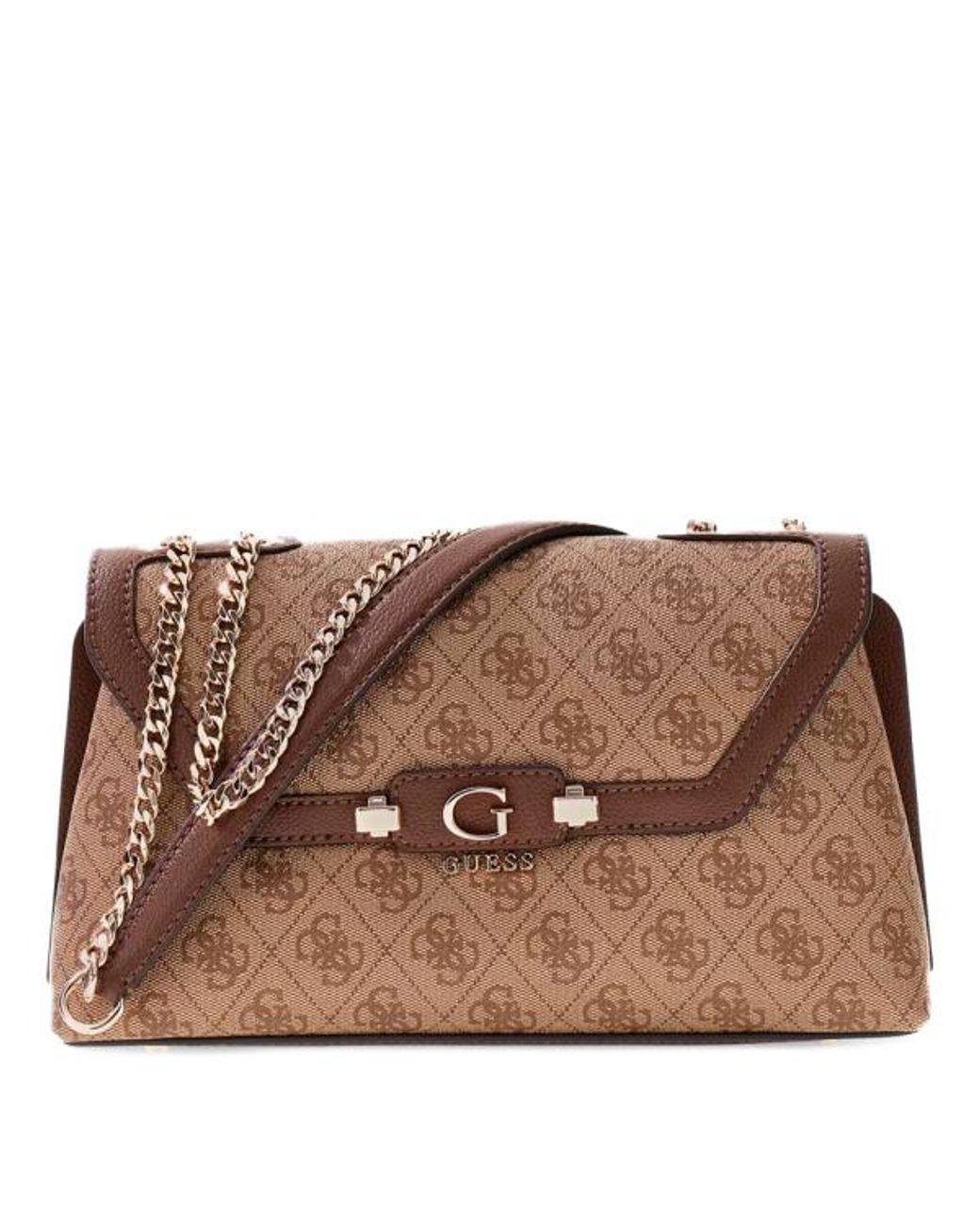 Borsa A Tracolla Lindsey di Guess in Brown
