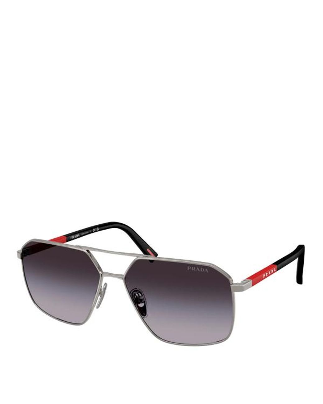 Occhiali Da Sole Ops A50S di Prada in Metallic da Uomo