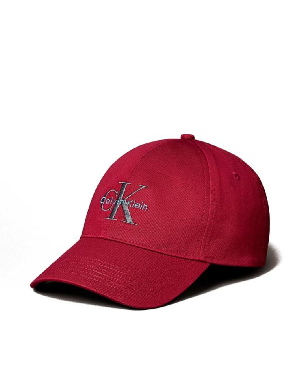 Cappellino Da Baseball Con Logo Monogramma Ricamato di Calvin Klein in Red da Uomo