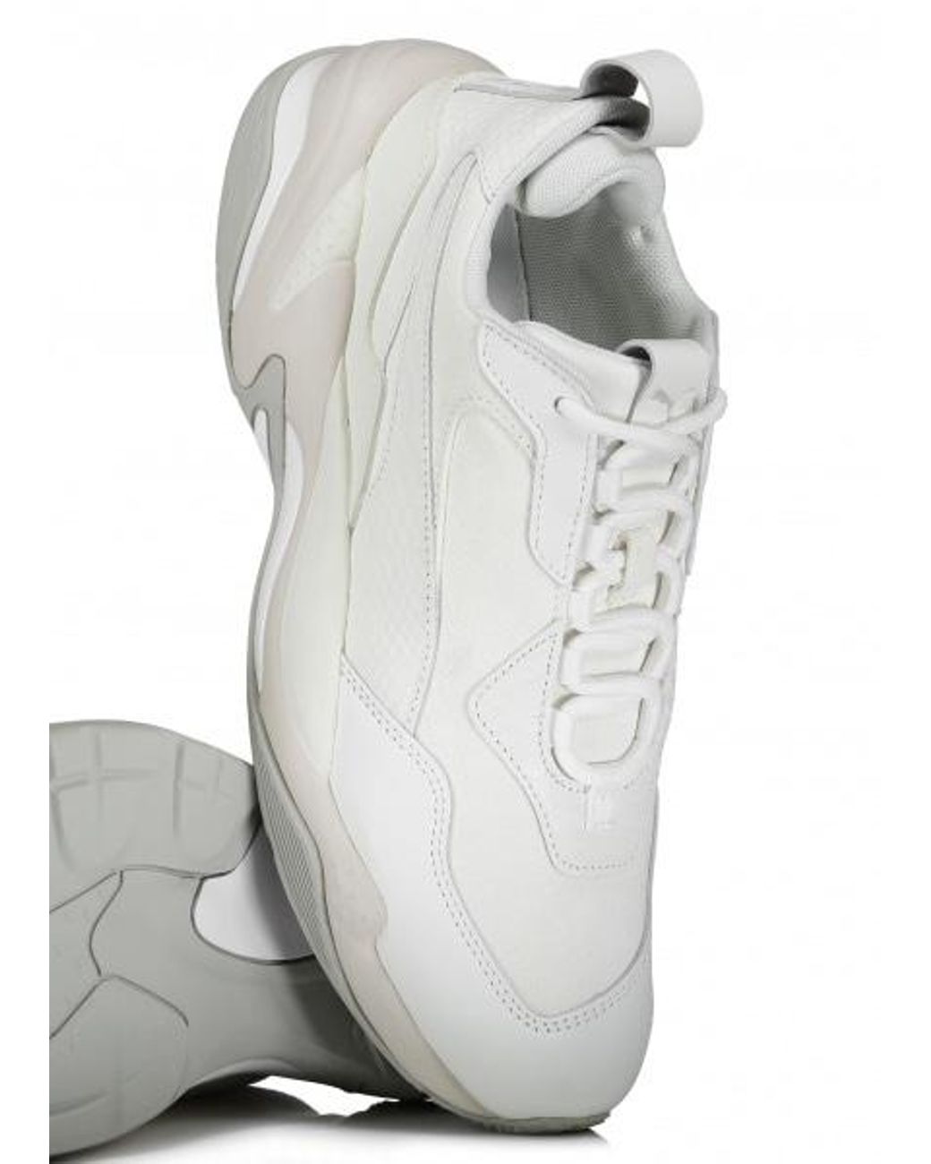 puma thunder desert white