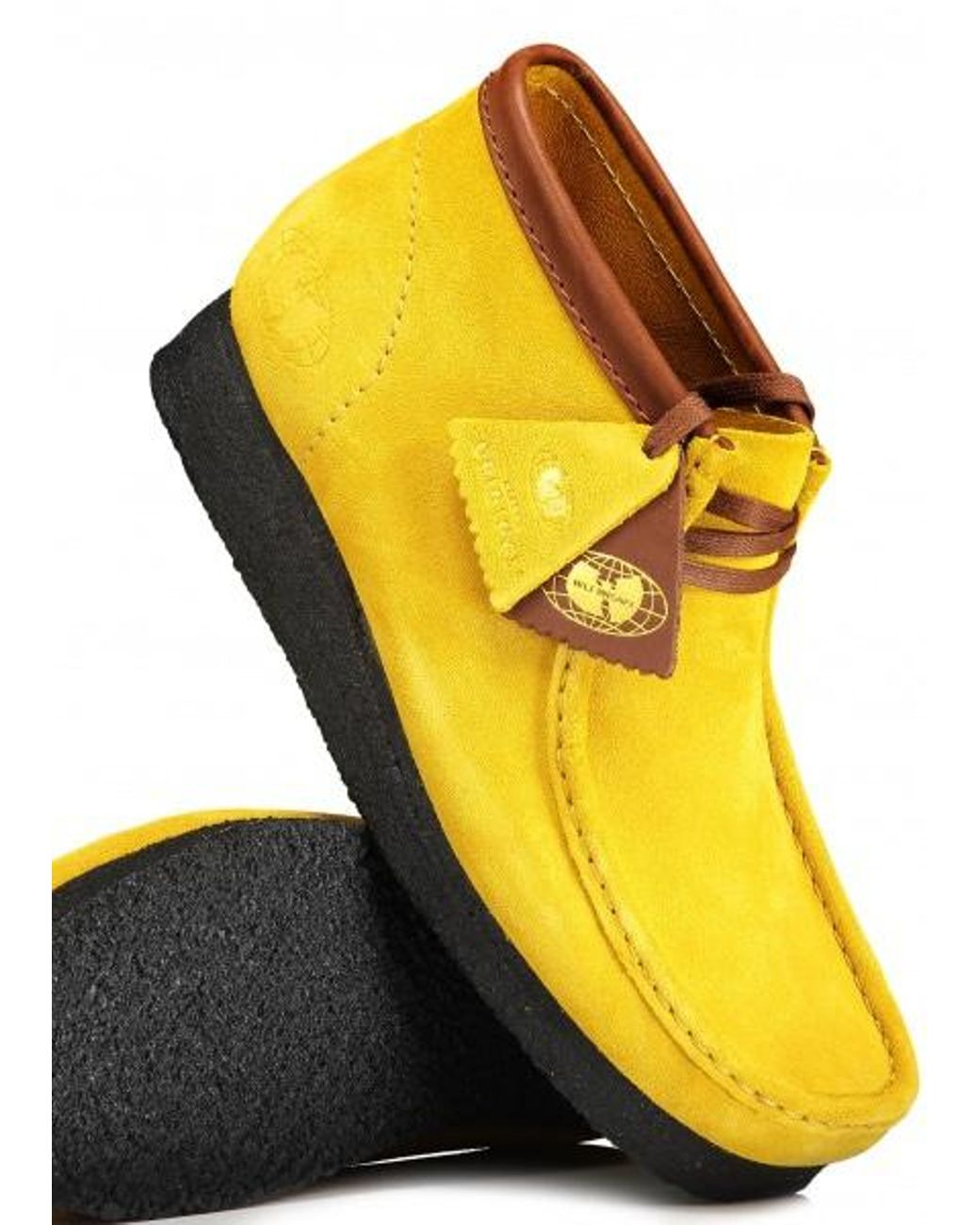 Clarks X Wu Wear Wallabee Ww in Yellow 