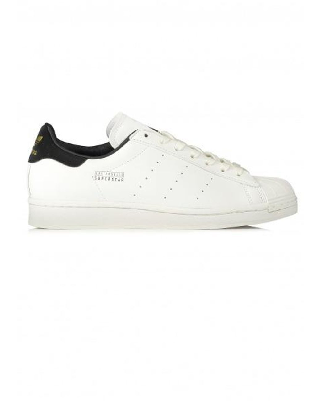 adidas Originals Leather Superstar Pure in White/Black (White) for Men -  Save 69% - Lyst