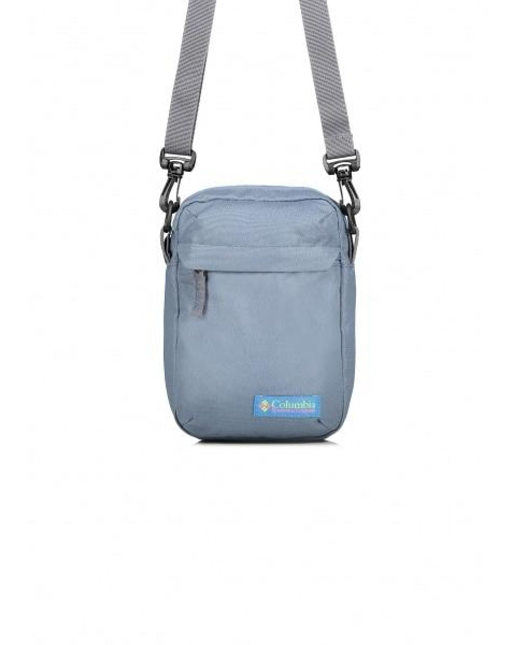 blue side bag