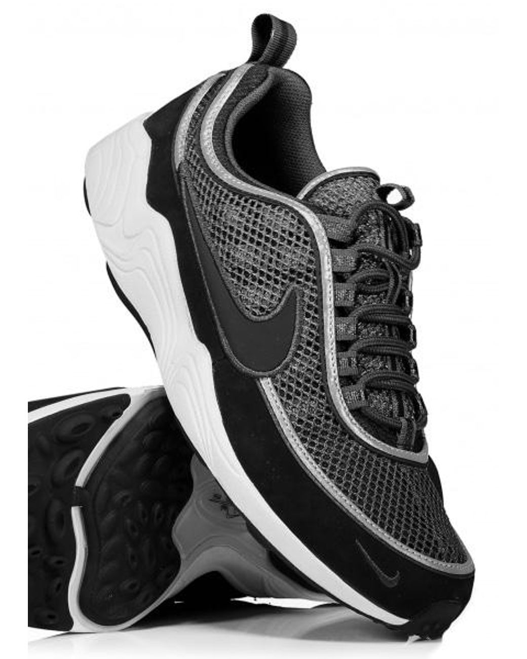 Nike Suede Air Zoom Spiridon 16 Se in Black for Men | Lyst