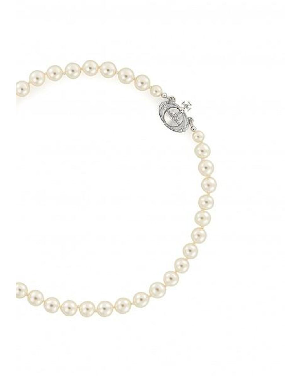 Vivienne Westwood One Row Pearl Drop 